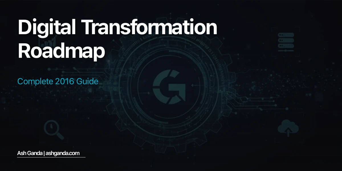 digital transformation roadmap: Complete 2016 Guide