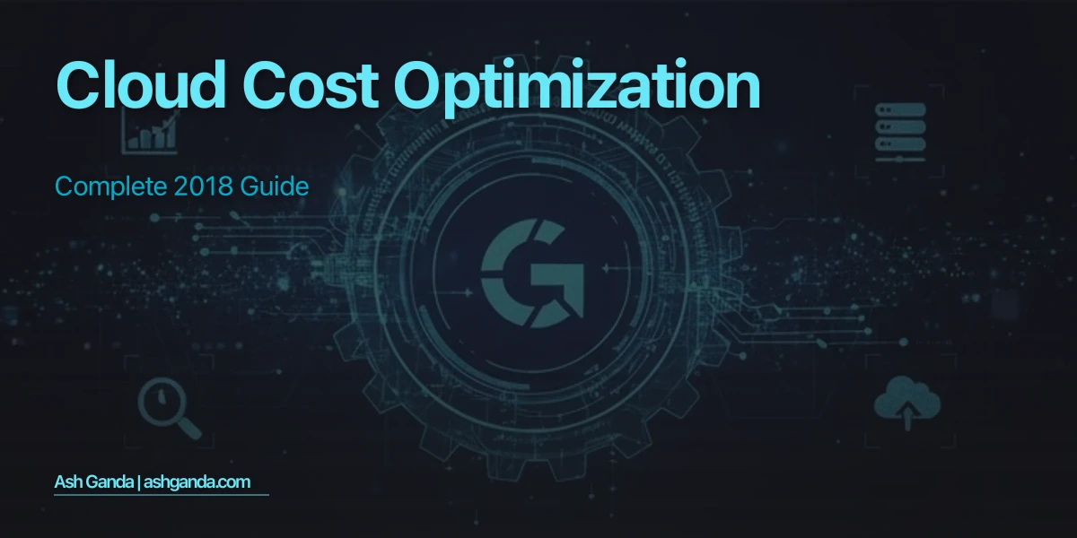 cloud cost optimization: Complete 2018 Guide