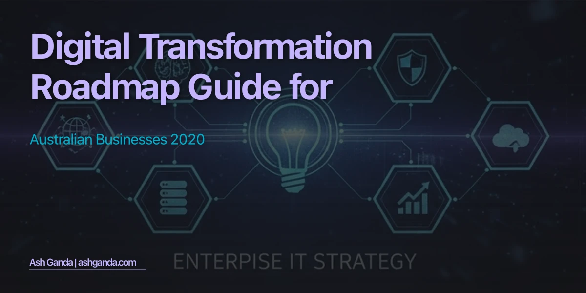 digital transformation roadmap Guide for Australian Businesses 2020
