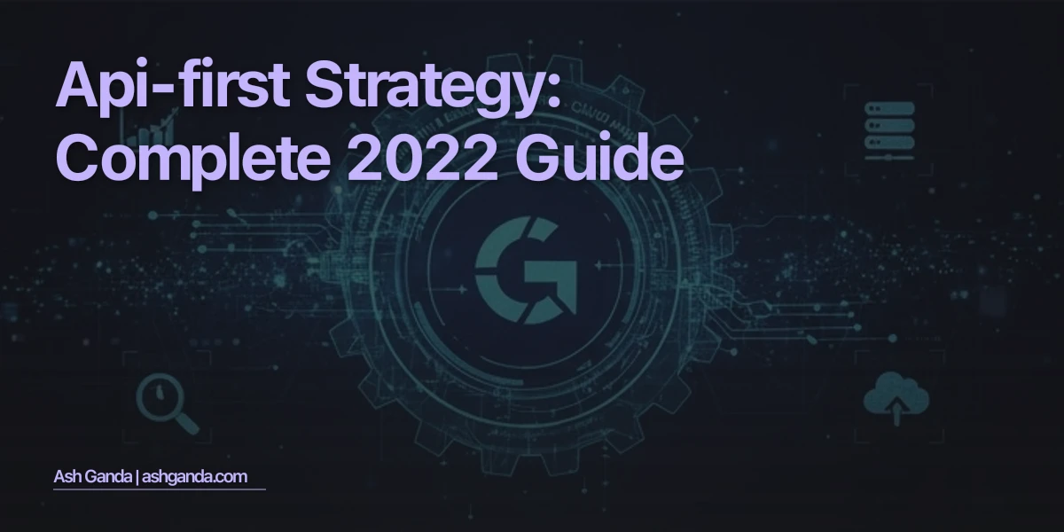 API-first strategy: Complete 2022 Guide