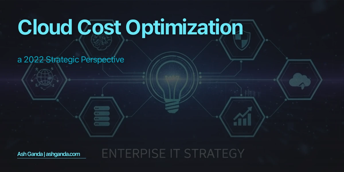 cloud cost optimization: A 2022 Strategic Perspective