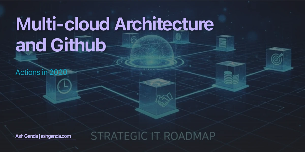 Multi-Cloud Architecture and GitHub Actions in 2020