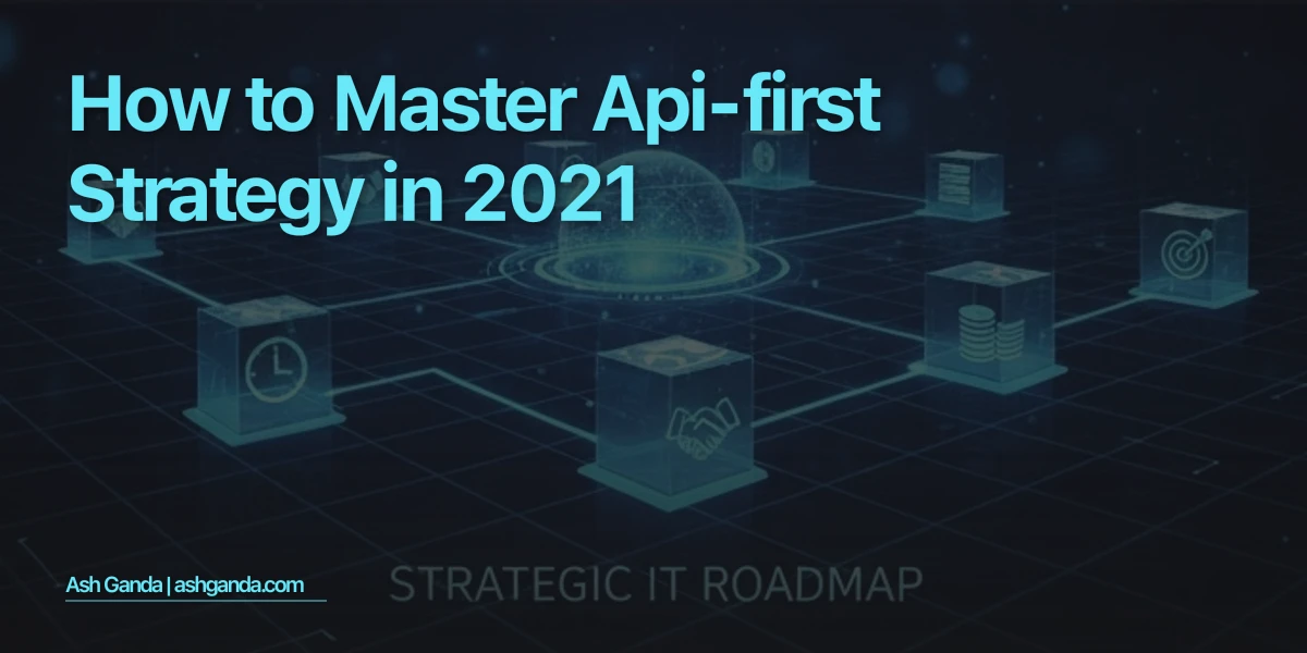 How to Master API-first strategy in 2021