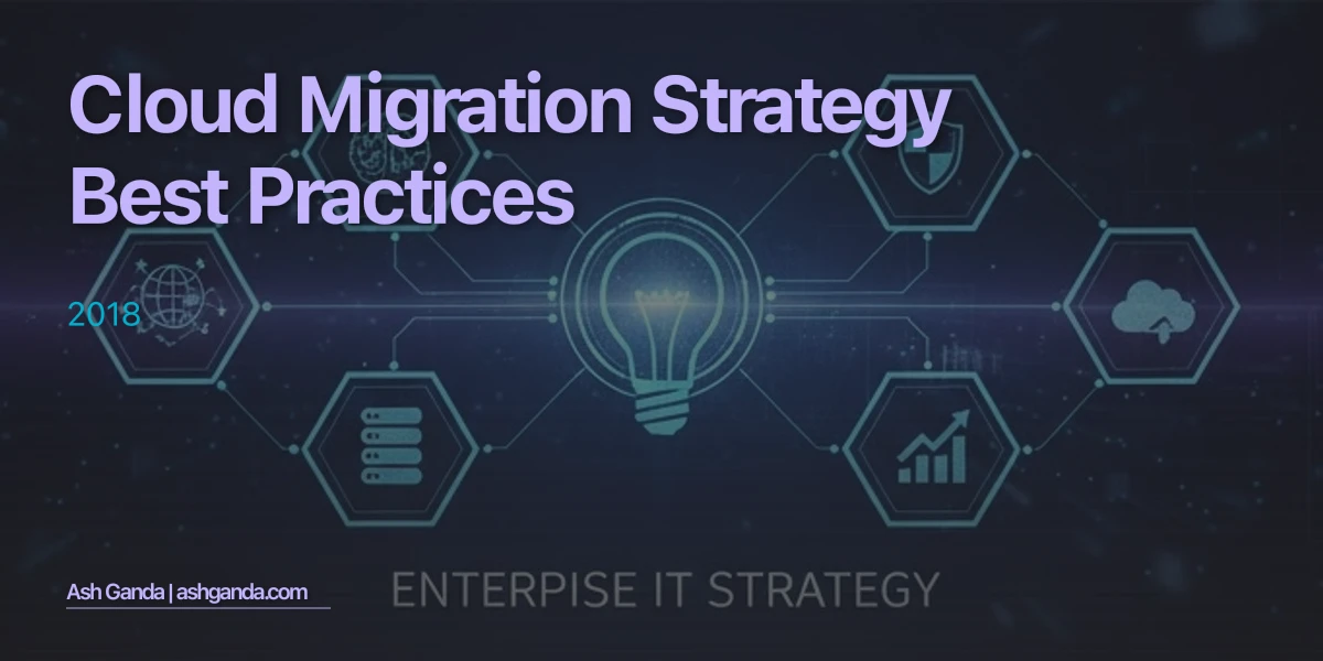 cloud migration strategy Best Practices 2018