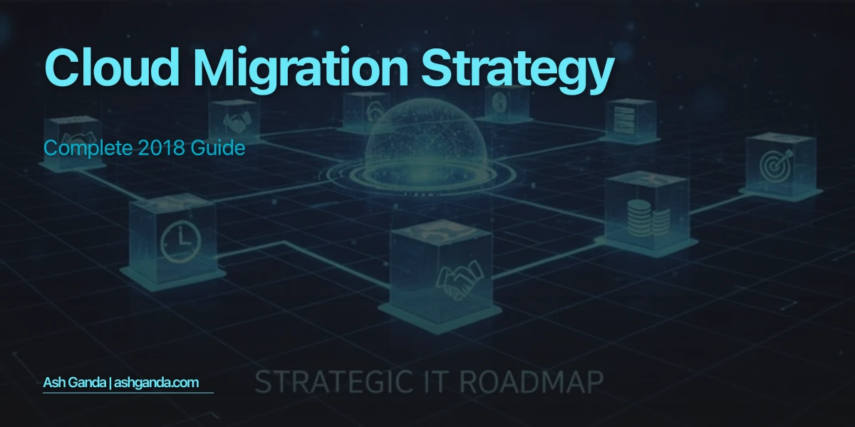 cloud migration strategy: Complete 2018 Guide