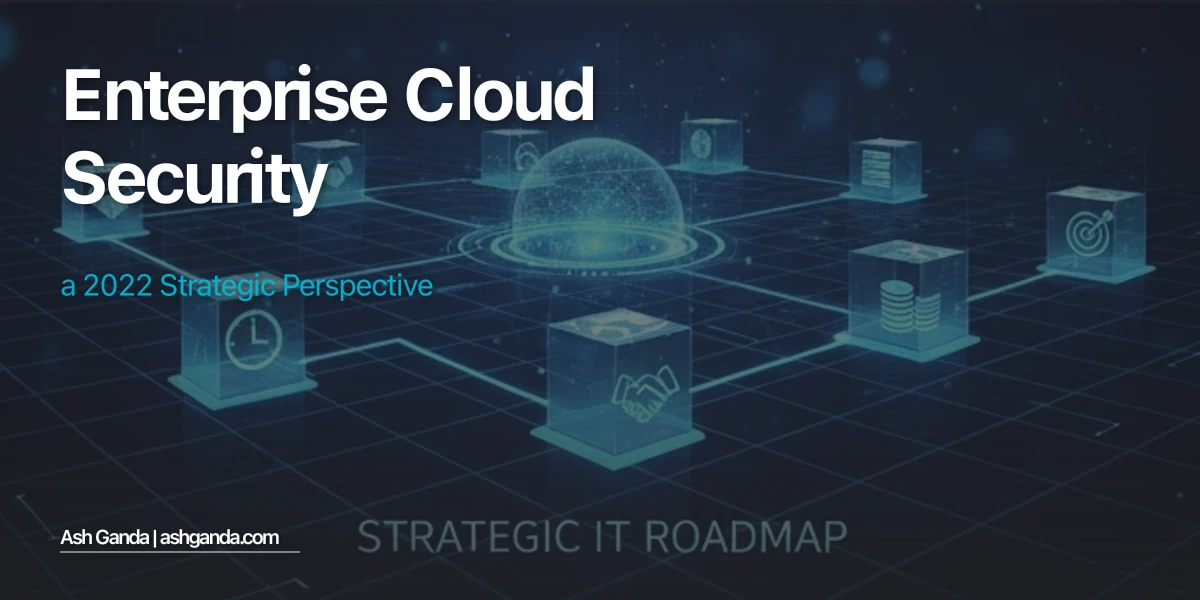 enterprise cloud security: A 2022 Strategic Perspective