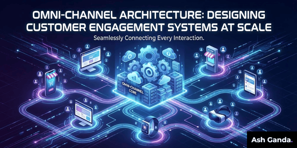 Omni-Channel Architecture: Designing Customer Engagement Systems at Scale
