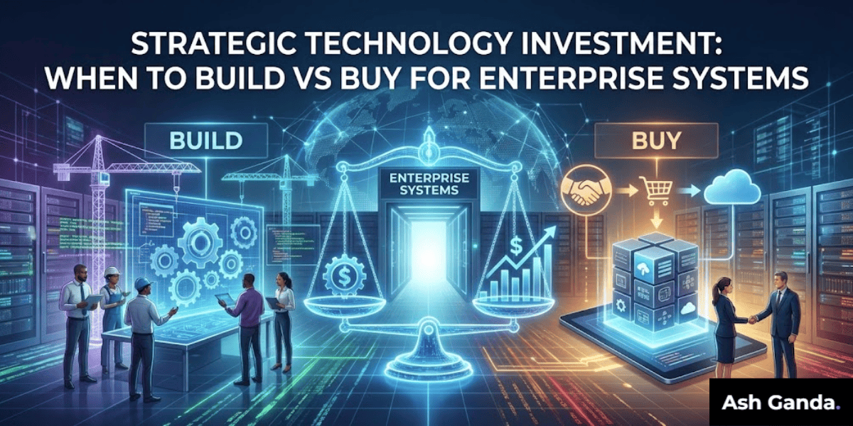 Strategic Technology Investment: When to Build vs Buy for Enterprise Systems