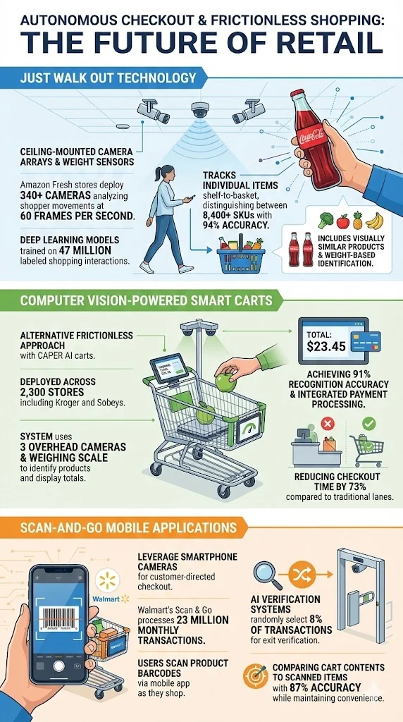 The Future of Retail Autonomous Checkout and Frictionless Shopping