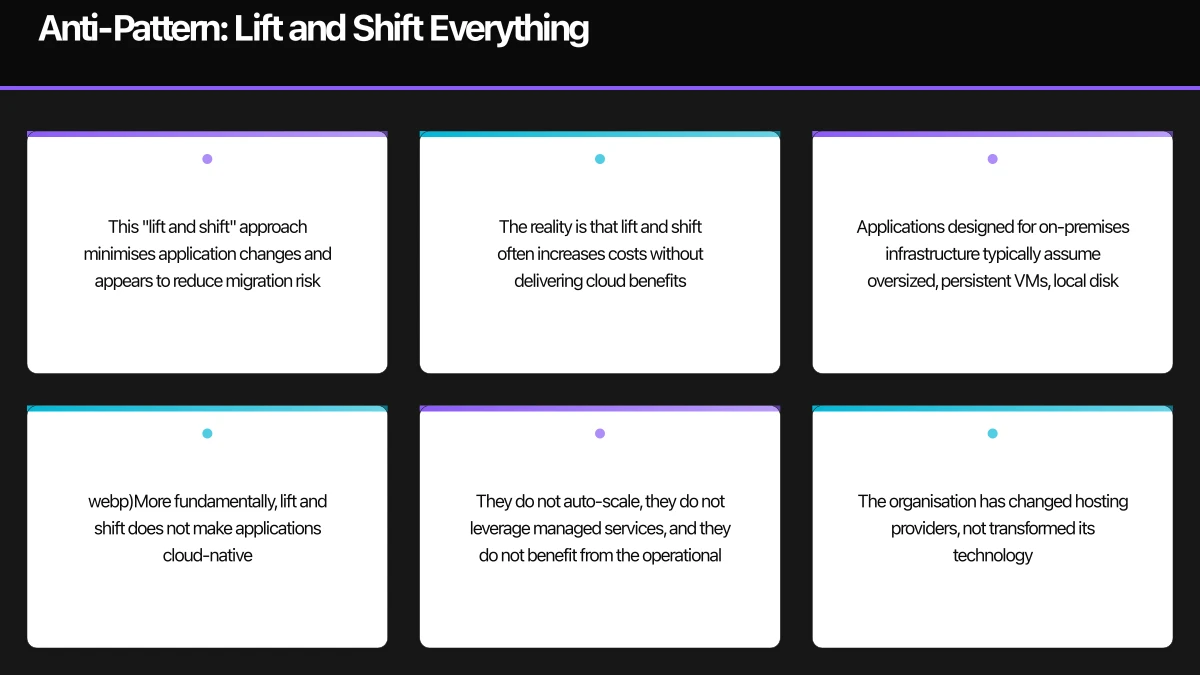 Anti-Pattern: Centralised Cloud Centre of Excellence Infographic
