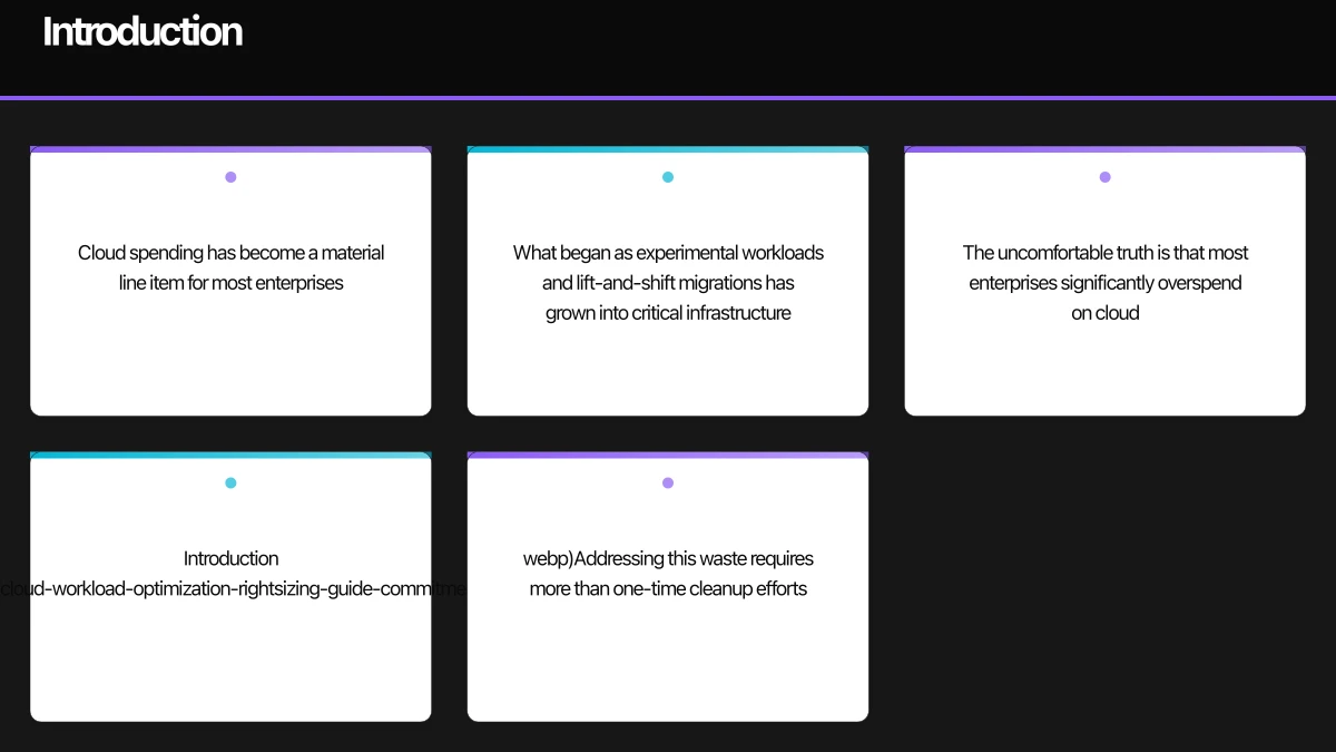 Understanding Cloud Cost Dynamics Infographic