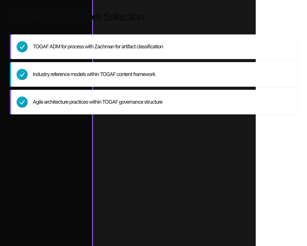 The Framework Landscape Infographic