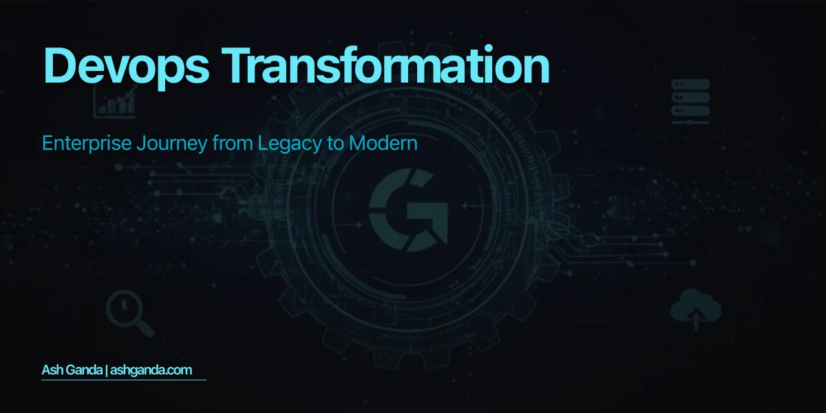 DevOps Transformation: Enterprise Journey from Legacy to Modern
