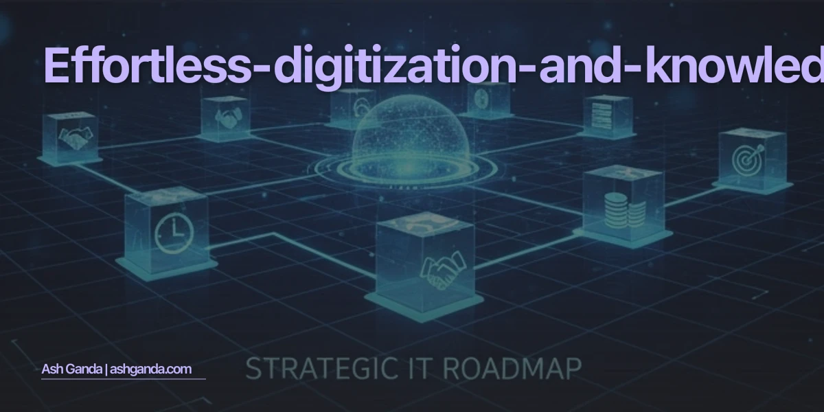 Toward 10x Growth: Effortless Digitization and Knowledge Base Development for All SMEs