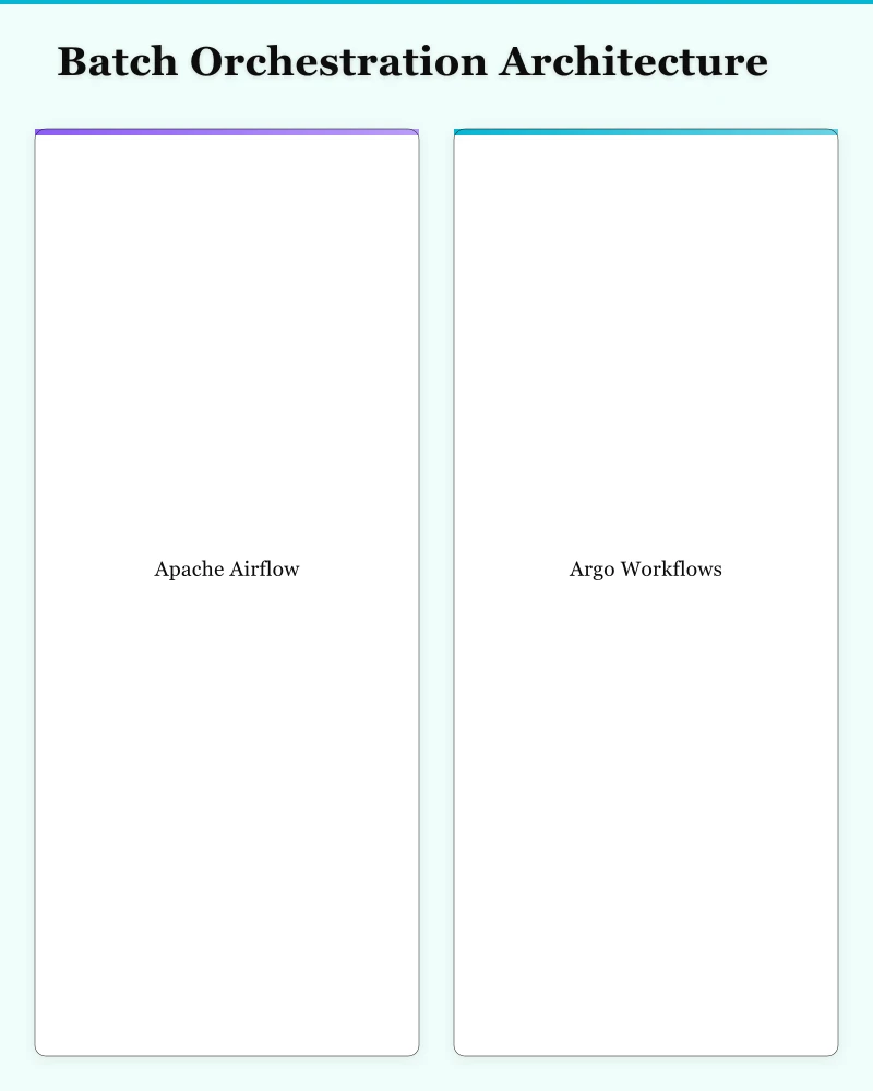 Cloud Batch Processing Patterns Infographic