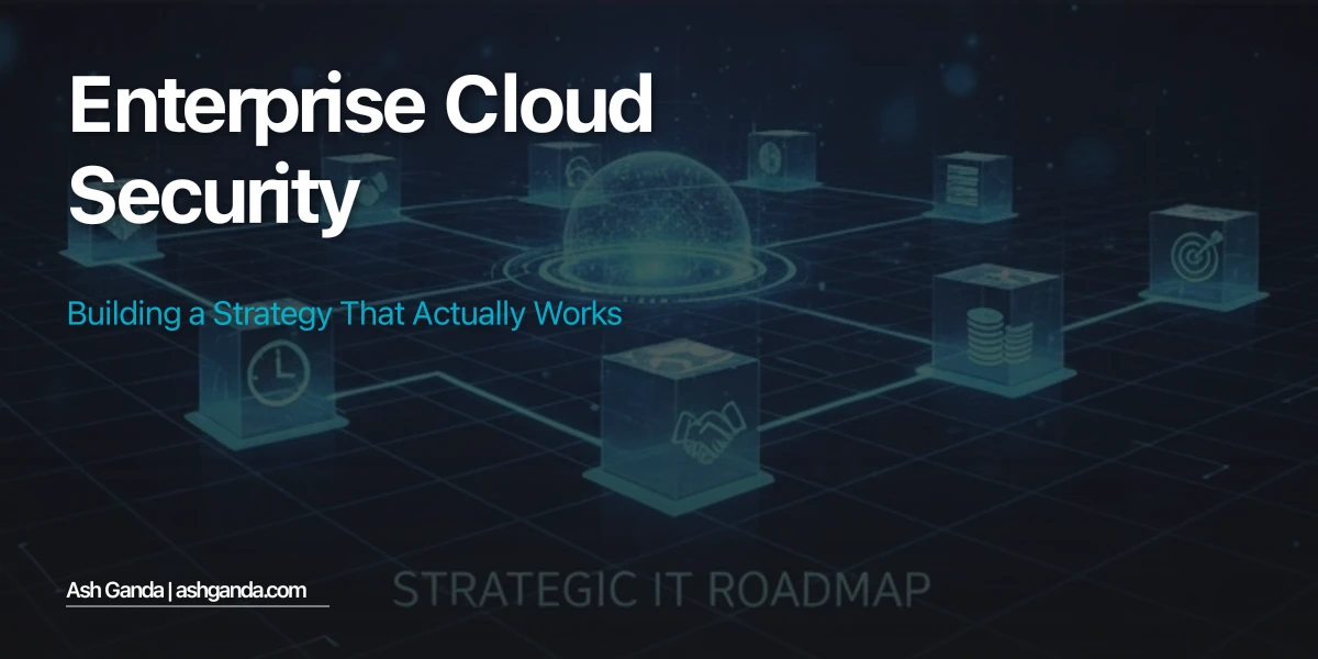 Enterprise Cloud Security: Building a Strategy That Actually Works