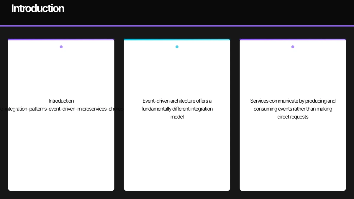The Spectrum of Event-Driven Patterns Infographic