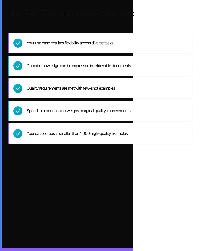 Strategic Planning for Enterprise Fine-Tuning Infographic