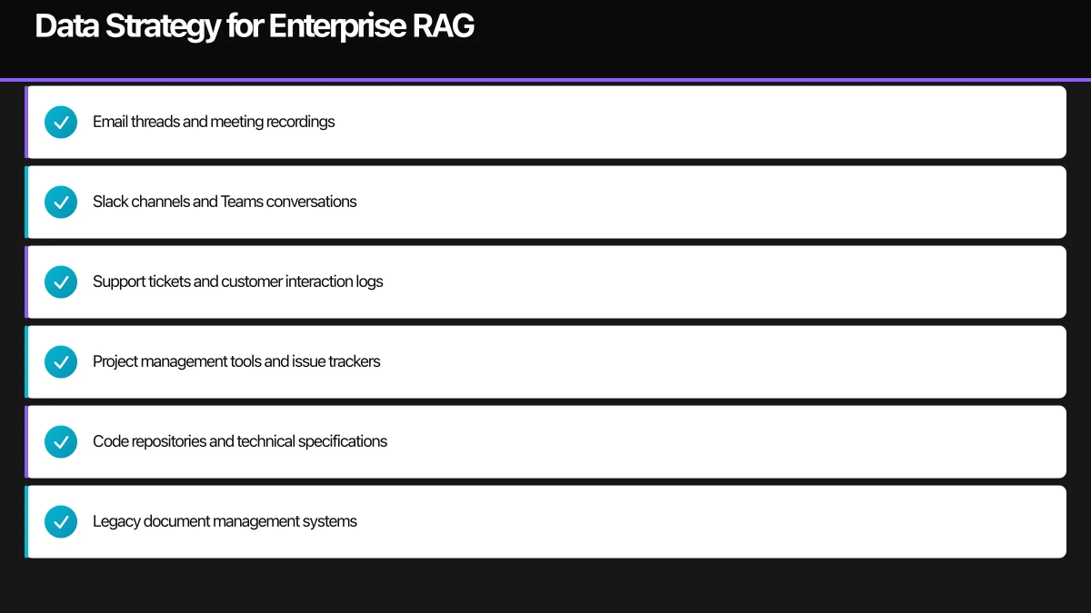 Why RAG Matters for Enterprise Knowledge Infographic