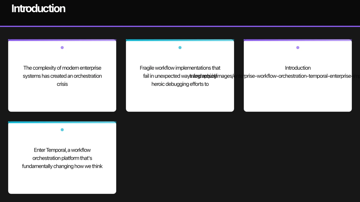 The Orchestration Problem Infographic