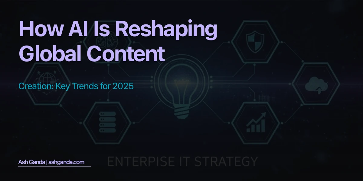 How AI is Reshaping Global Content Creation: Key Trends for 2025
