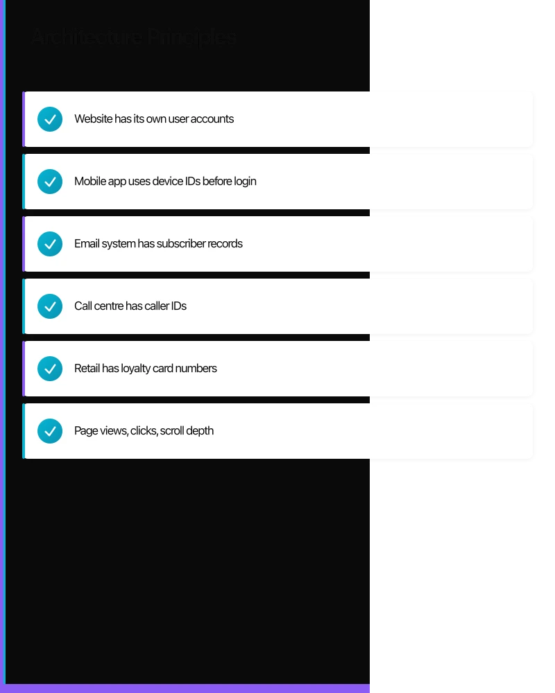 Architecture Principles Infographic