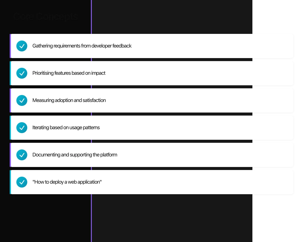 Core Concepts Infographic