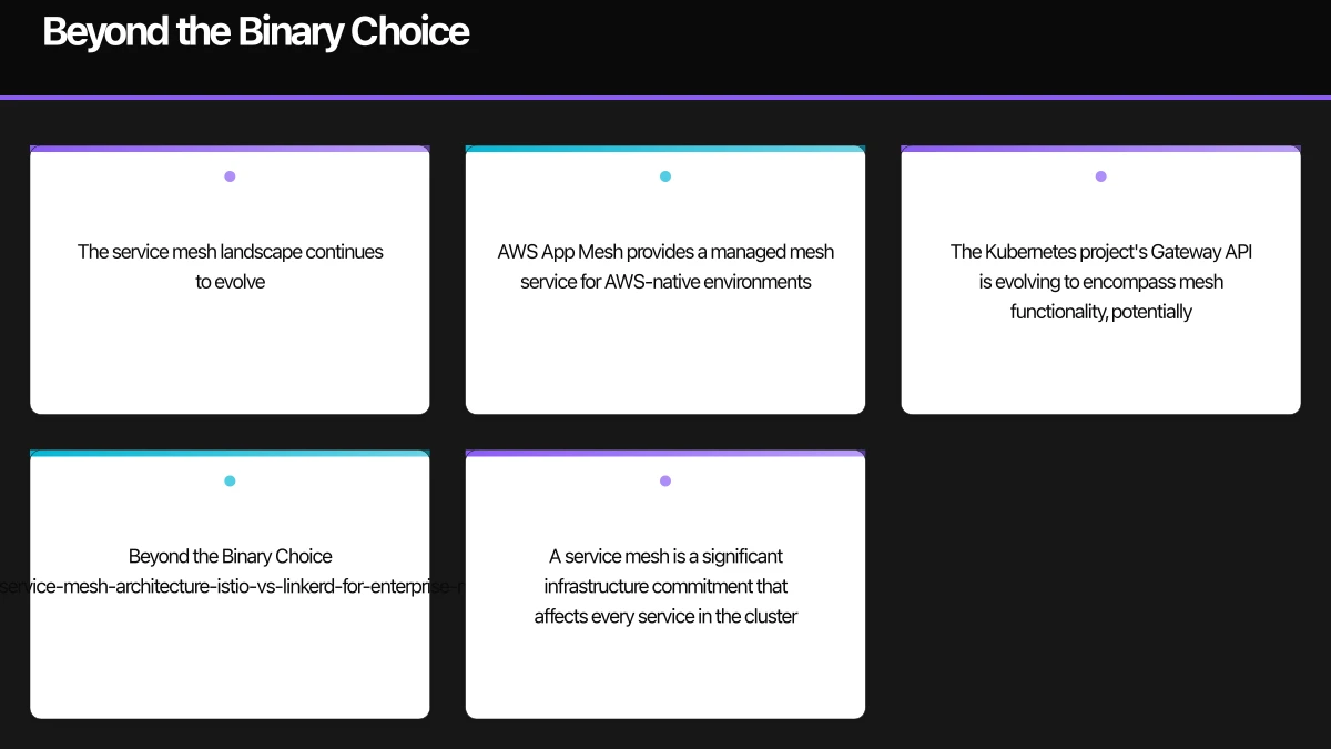 Enterprise Evaluation Criteria Infographic