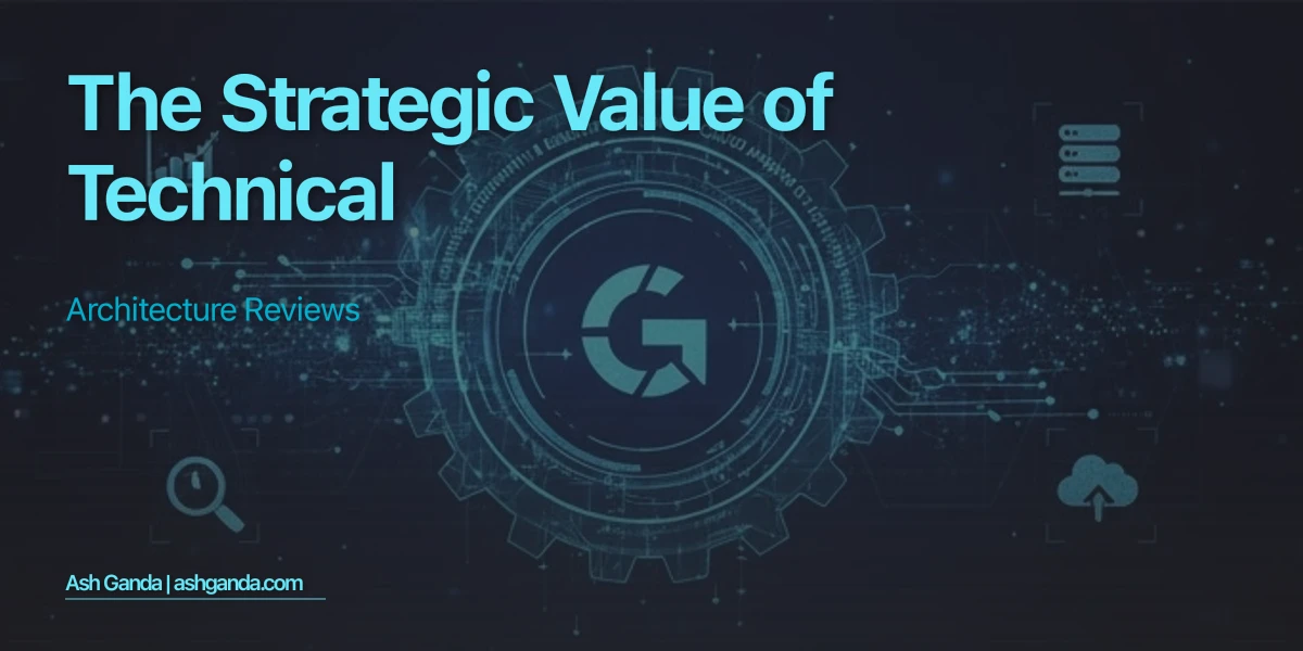 The Strategic Value of Technical Architecture Reviews