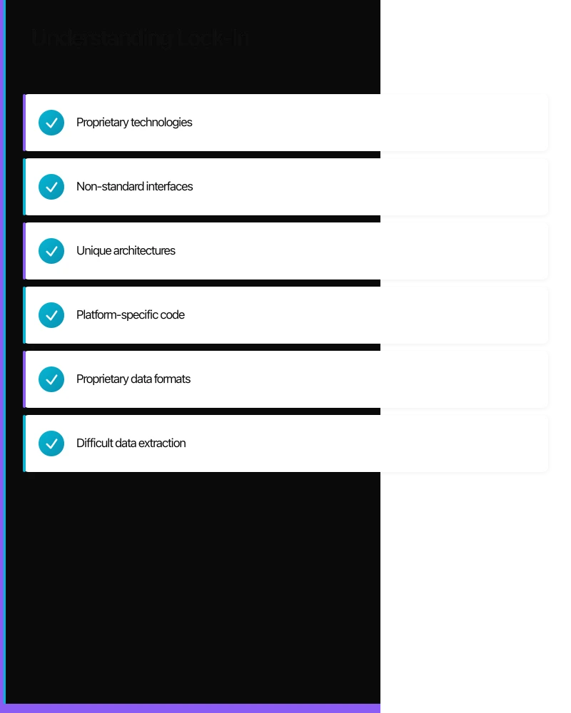 Understanding Lock-In Infographic