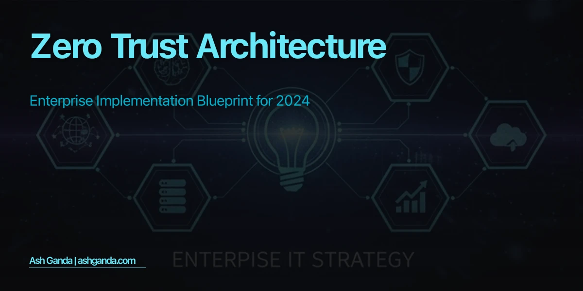 Zero Trust Architecture: Enterprise Implementation Blueprint for 2024